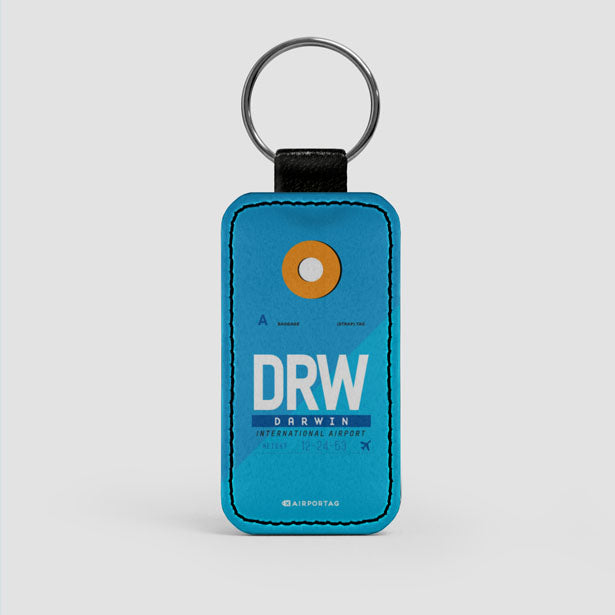 DRW - Leather Keychain - Airportag
