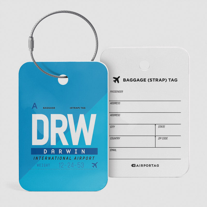 DRW - Étiquette de bagage