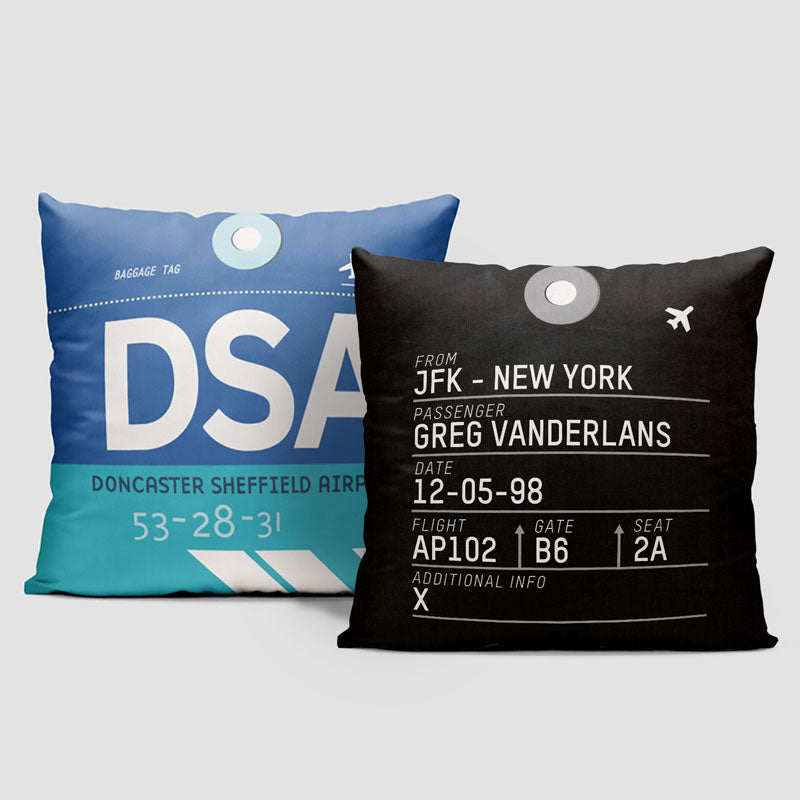 DSA - Throw Pillow