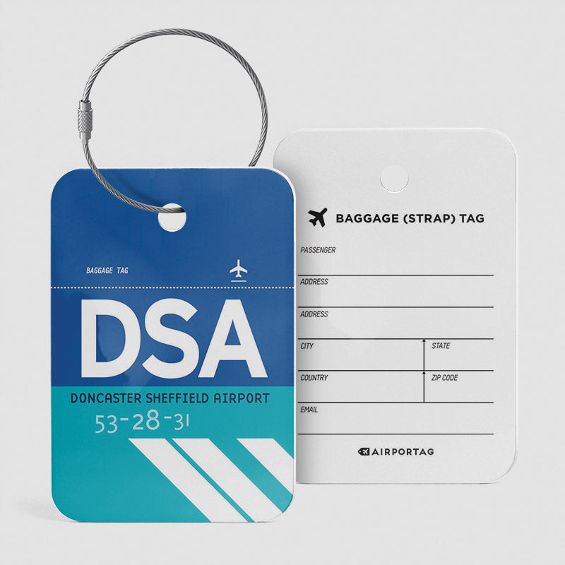 DSA - Étiquette de bagage