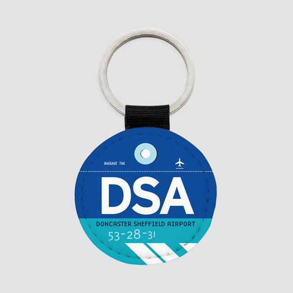 DSA - Porte-clés rond