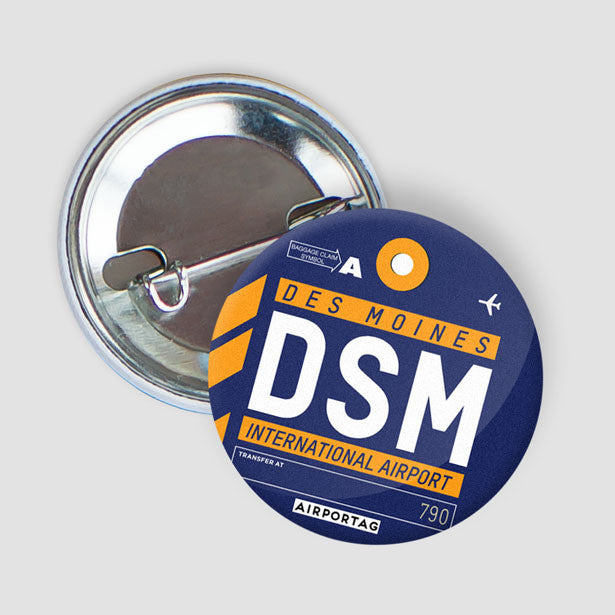 DSM - Button - Airportag