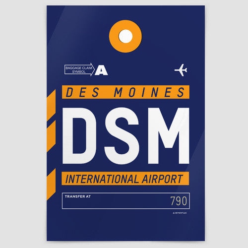DSM - Poster - Airportag