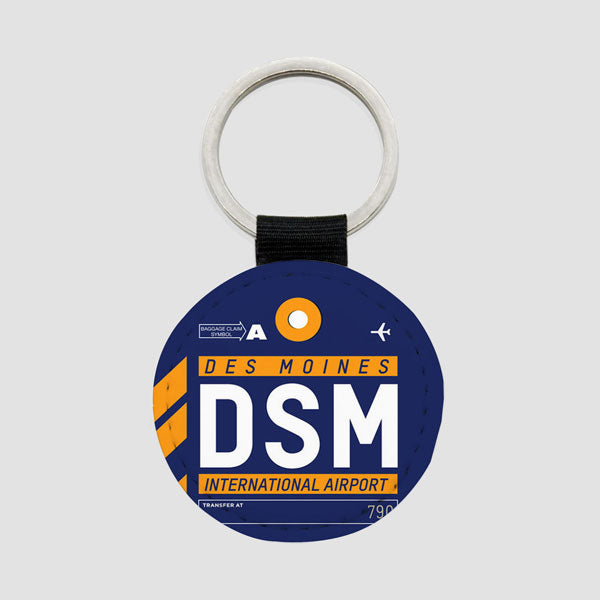 DSM - Round Keychain