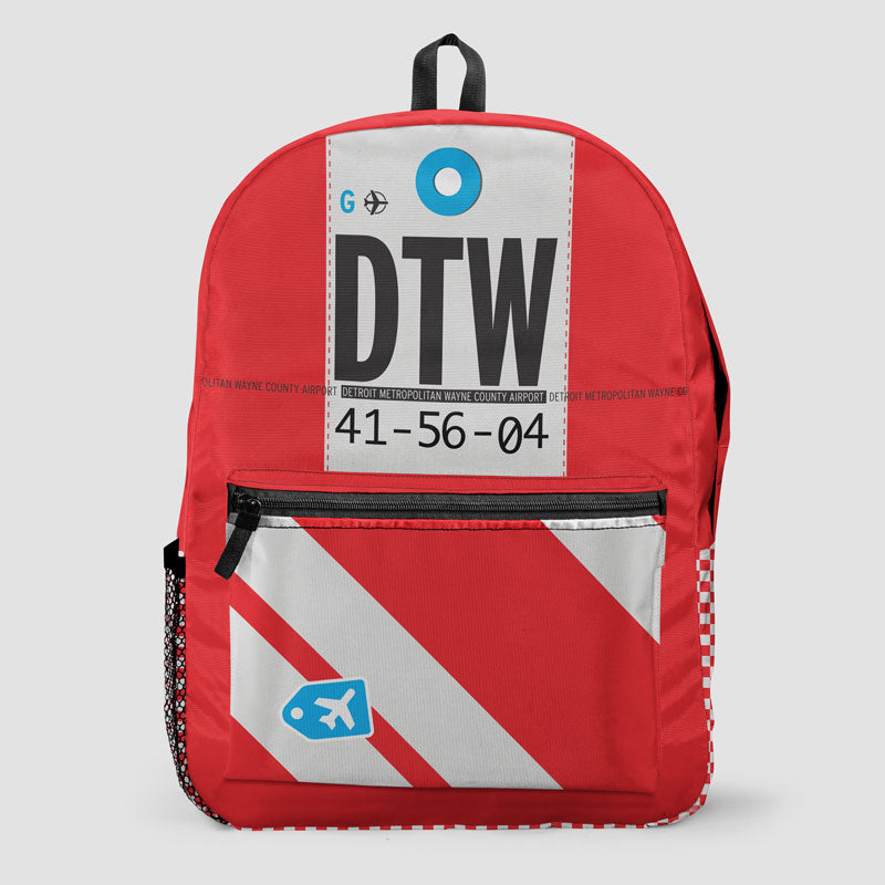 DTW - Backpack - Airportag