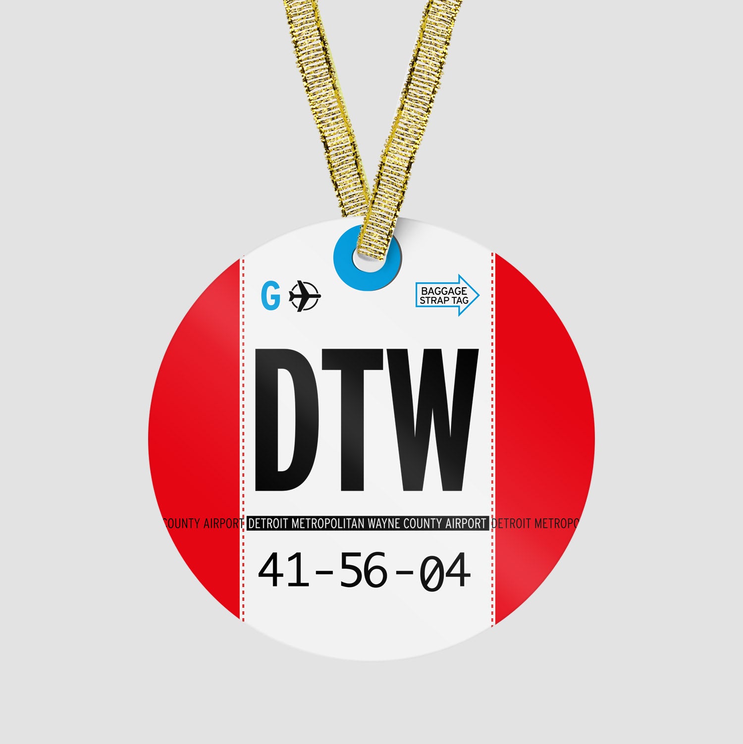 DTW - Ornament - Airportag