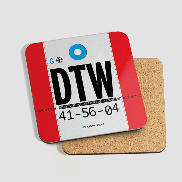 DTW - Coaster - Airportag