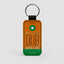 DUB - Dublin Airport - Leather Keychain