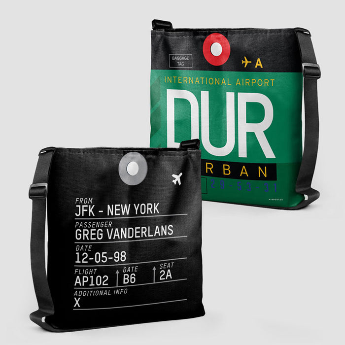 Tote Bag DUR King Shaka Intl Airport Durban South Africa IATA tote-bag-dur-king-shaka-intl-airport-durban-south-africa-iata