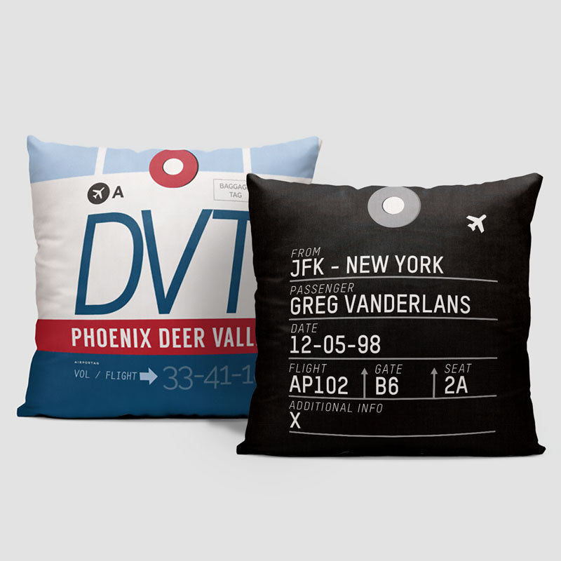 DVT - Throw Pillow
