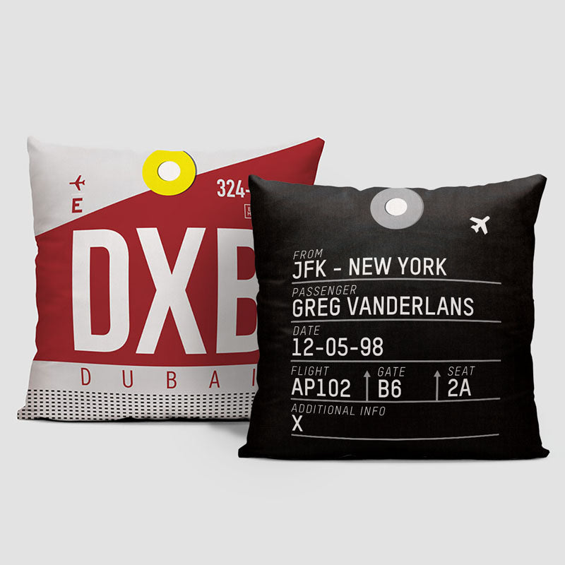 DXB - Throw Pillow