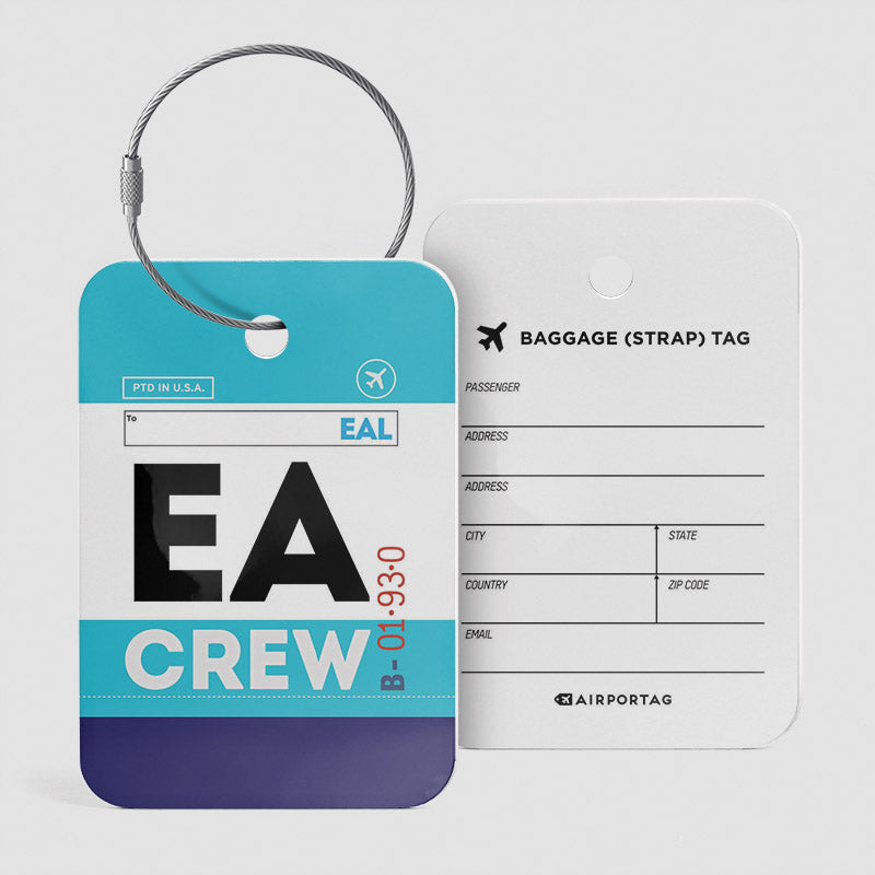 EA - Étiquette de bagage