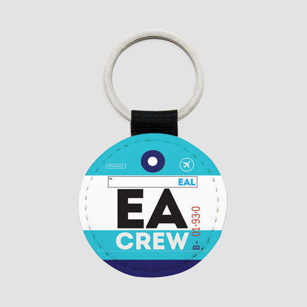 EA - Round Keychain