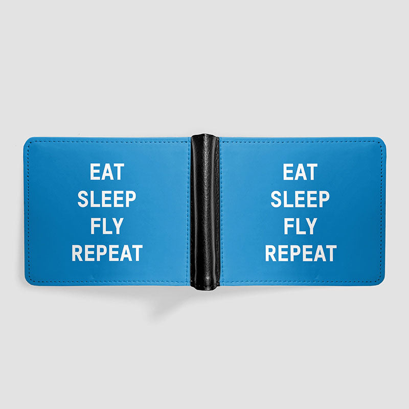 Eat Sleep Fly - Men's Wallet