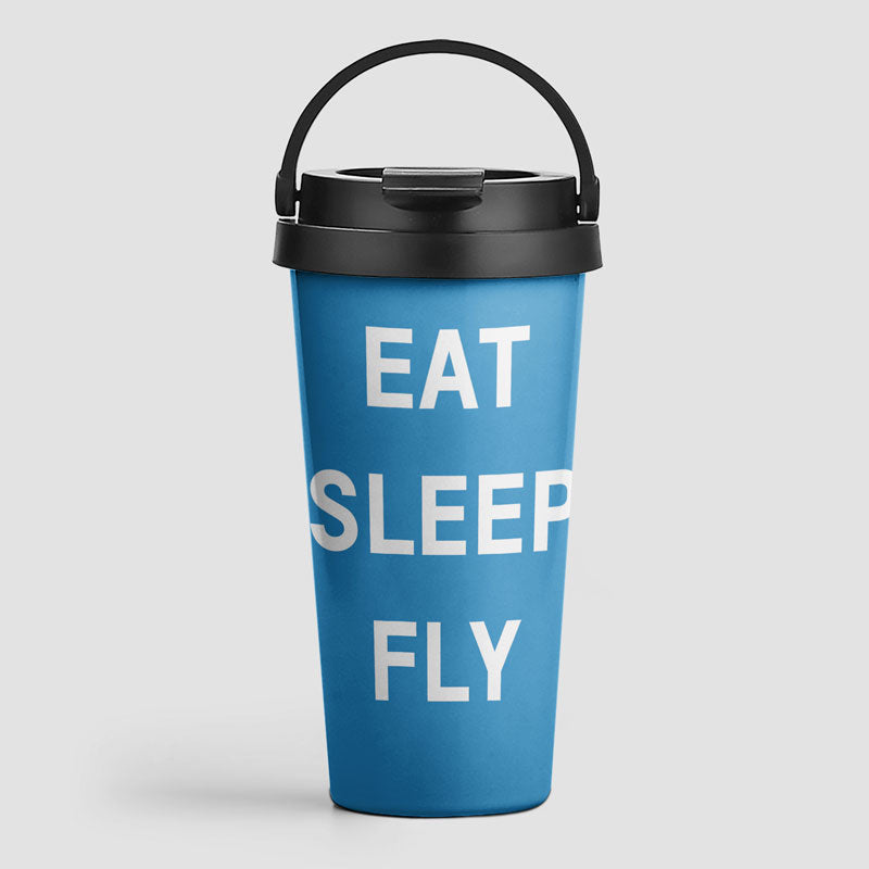 Eat Sleep Fly - トラベルマグ