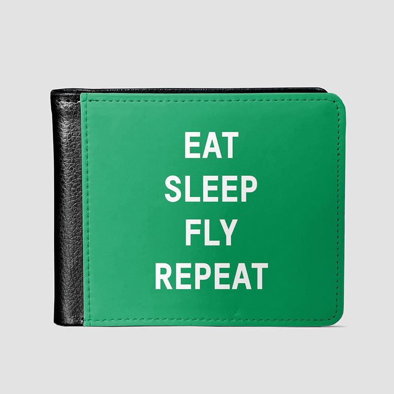 Eat Sleep Fly - Portefeuille pour hommes