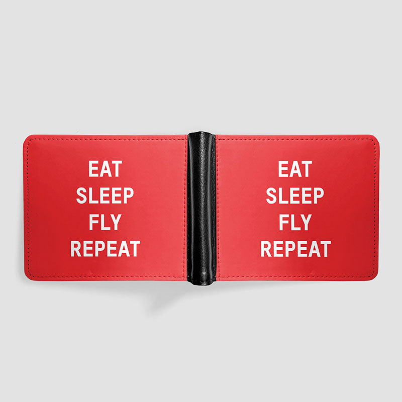 Eat Sleep Fly - Men's Wallet