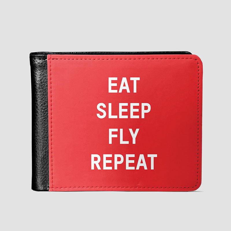 Eat Sleep Fly - Men's Wallet