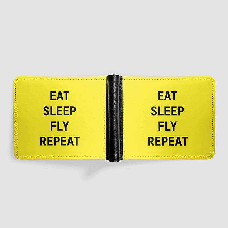 Eat Sleep Fly - Men's Wallet