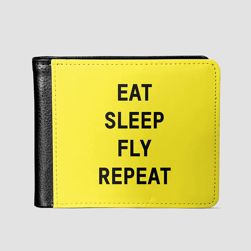 Eat Sleep Fly - Men's Wallet