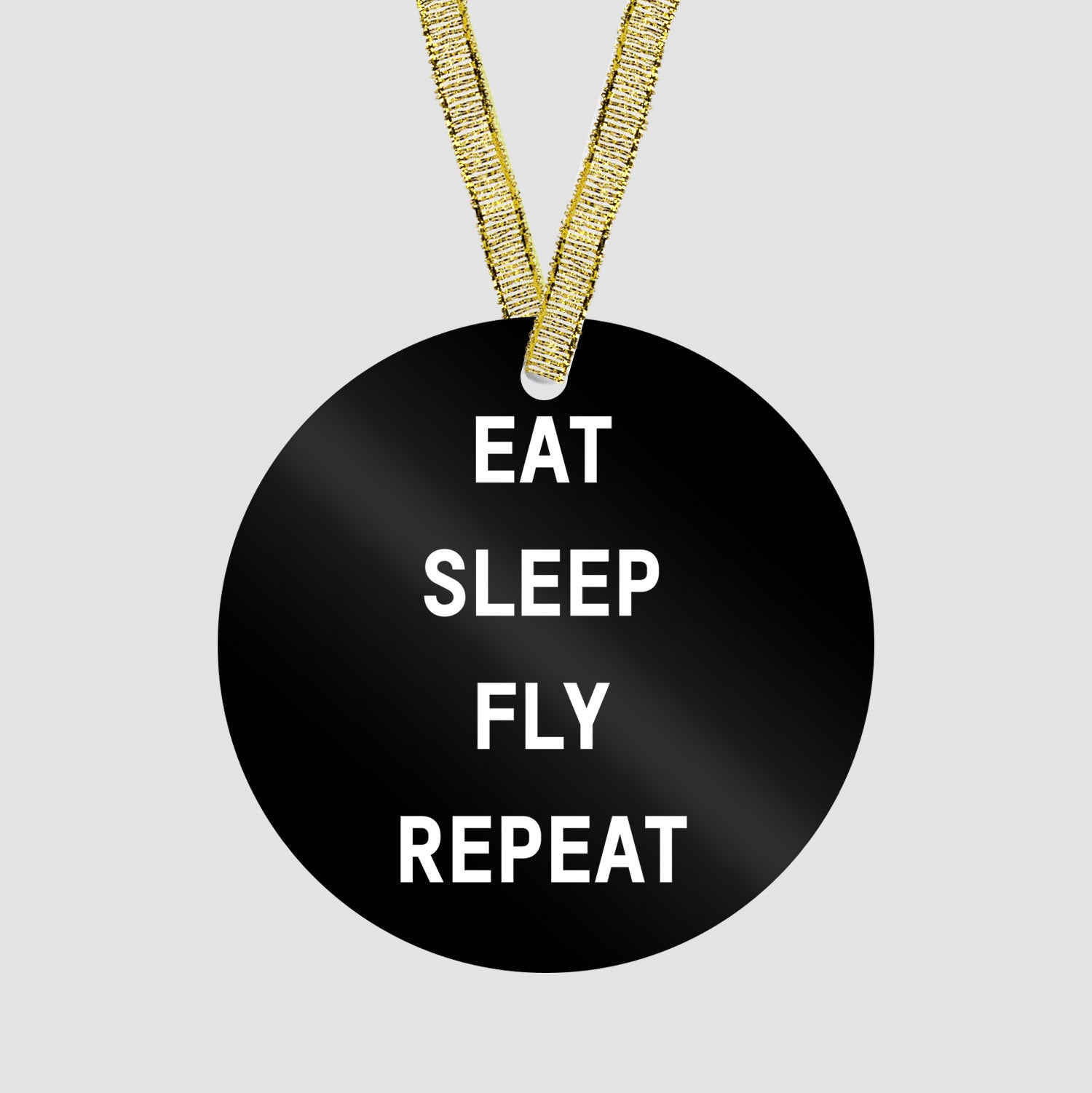 Eat Sleep Fly - Ornament - Airportag