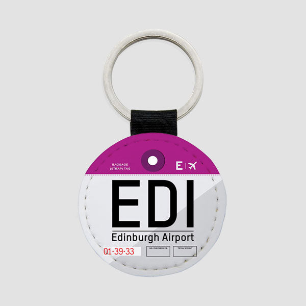 EDI - Round Keychain