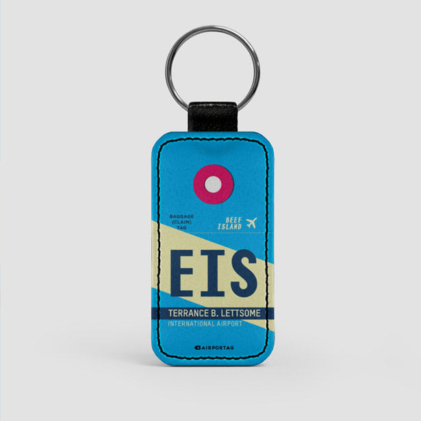 EIS - Leather Keychain - Airportag