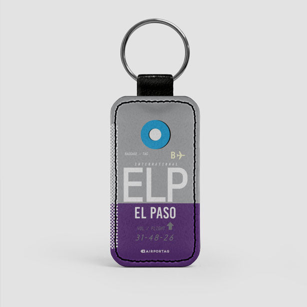 ELP - Leather Keychain - Airportag