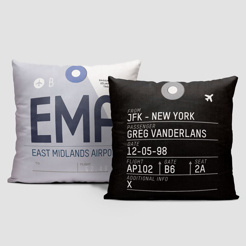 EMA - Throw Pillow