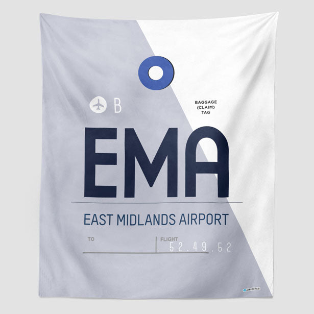 EMA - Wall Tapestry - Airportag