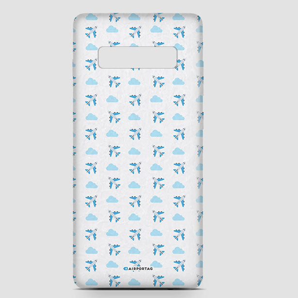 Emoji Cloud Plane - Phone Case airportag.myshopify.com