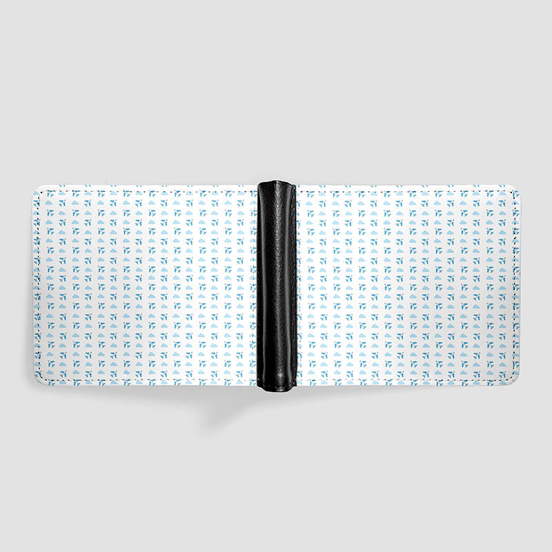 Emoji Cloud Plane - Men's Wallet