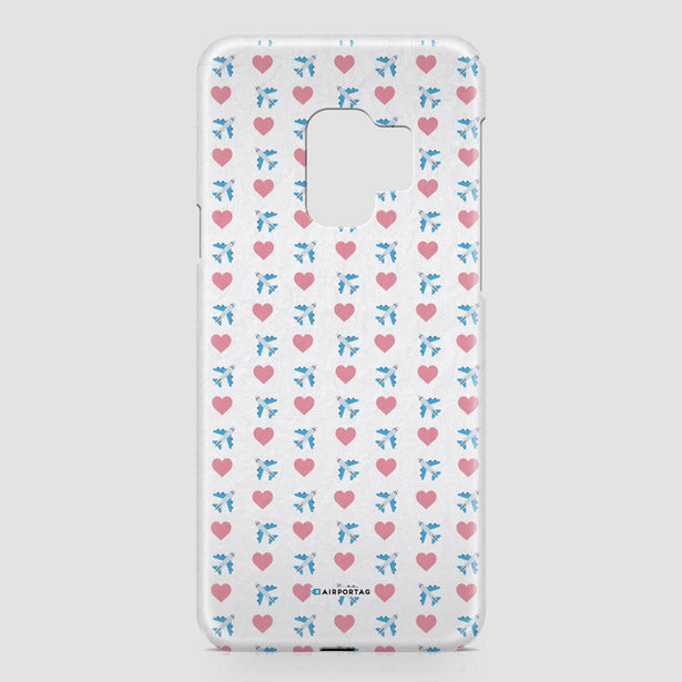 Emoji Heart Plane - Phone Case - Airportag