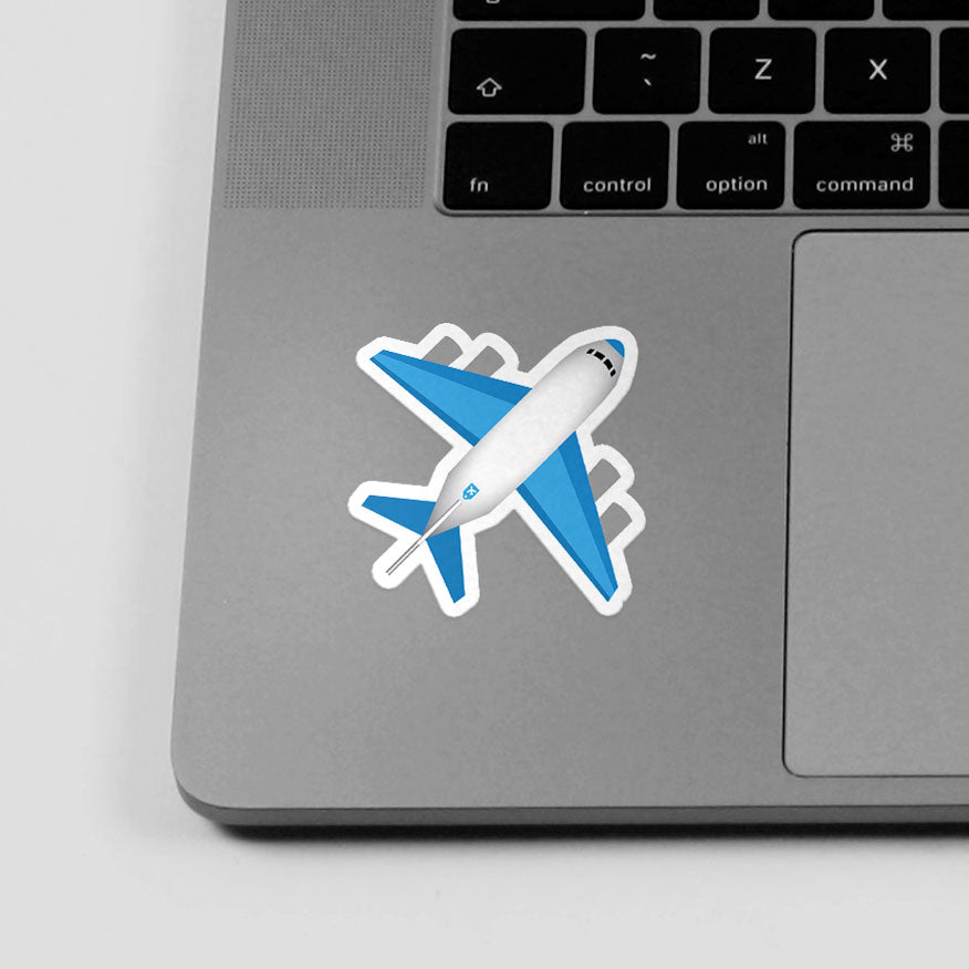 Emoji Plane - Sticker airportag.myshopify.com