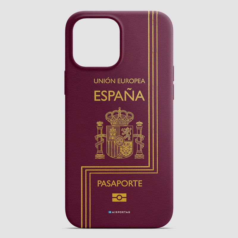 スペイン - パスポート電話ケース