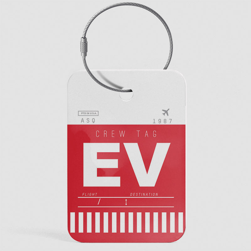 EV - Luggage Tag