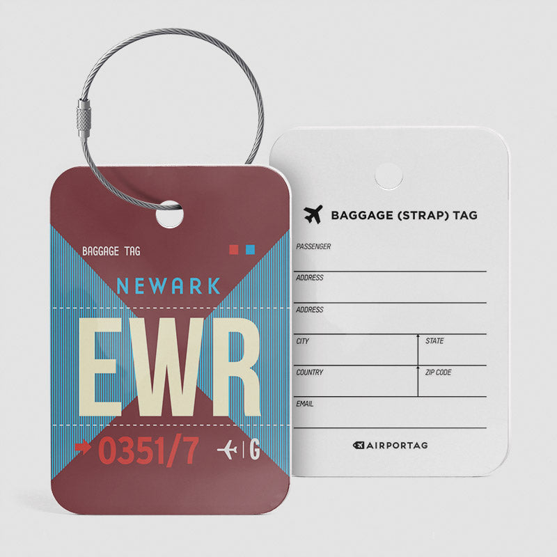 EWR - Luggage Tag