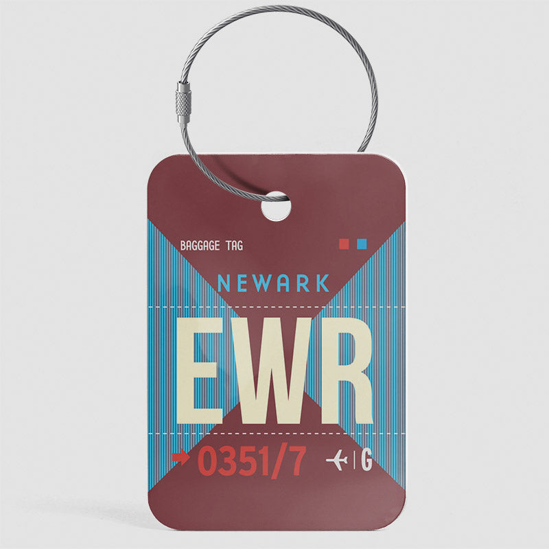 EWR - Étiquette de bagage
