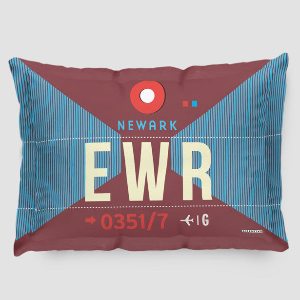 EWR - Pillow Sham - Airportag