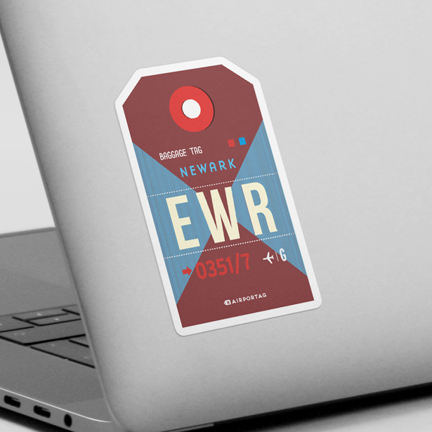 EWR - Sticker - Airportag