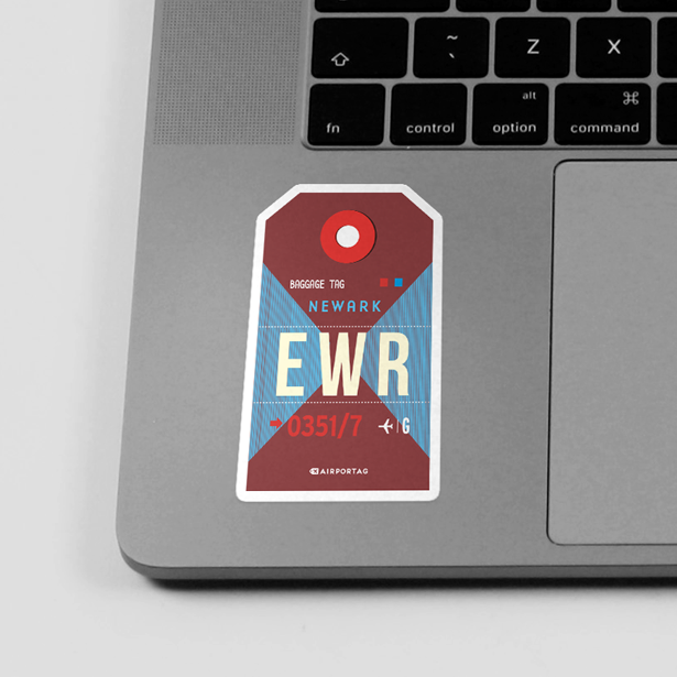 EWR - Sticker - Airportag