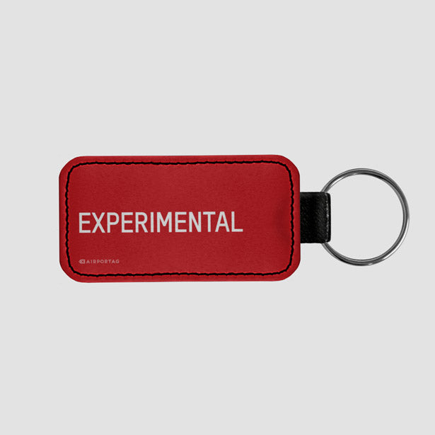 Experimental - Leather Keychain - Airportag