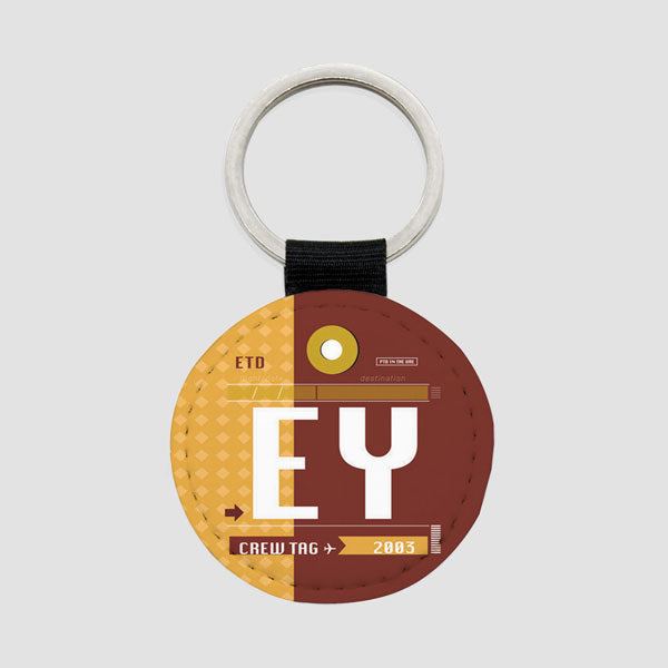 EY - Round Keychain