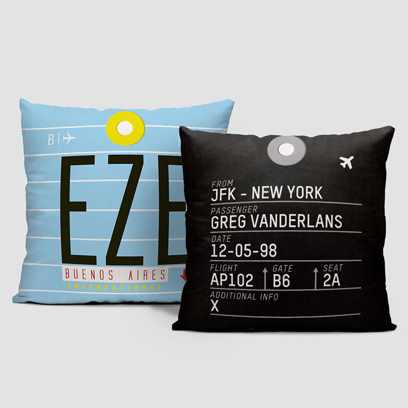 EZE - Throw Pillow