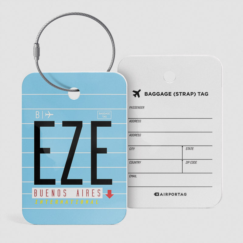 EZE - Étiquette de bagage