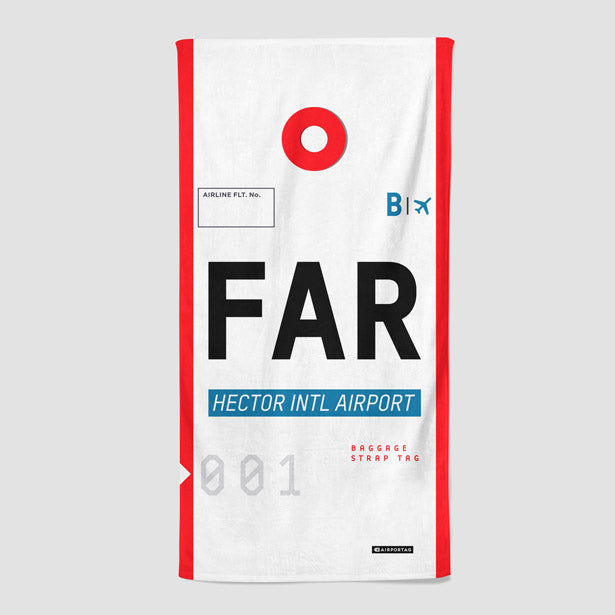 FAR - Beach Towel - Airportag