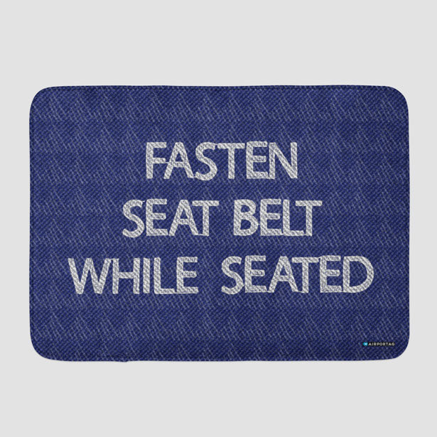 Fasten Seat Belt - Bath rug