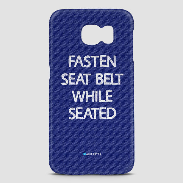 Fasten Seat Belt - Phone Case - Airportag