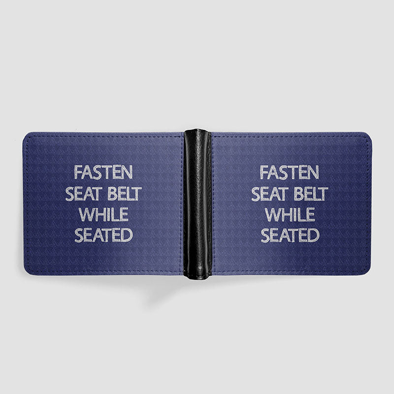 Fasten Seat Belt - Men's Wallet