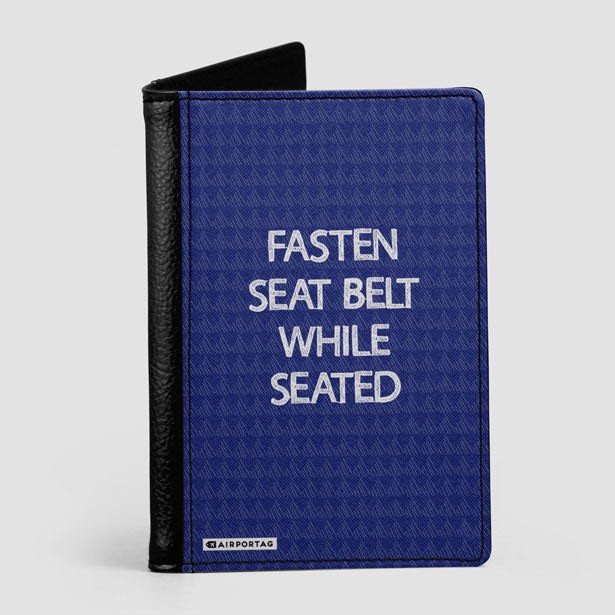 Fasten Seat Belt - Passport Cover - Airportag